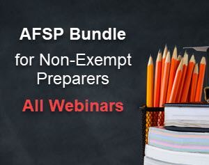 Picture of AFSP Bundle for Non-Exempt - All Webinars